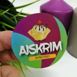 Template F46 - Mirrorcoat Sticker