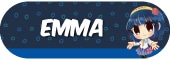 Sticker Nama Tema Emma
