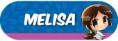 Sticker Nama Tema Melisa