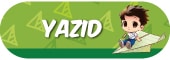 Sticker Nama Tema Yazid