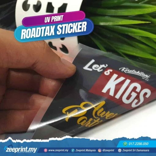 Roadtax-Sticker-Zeeprint