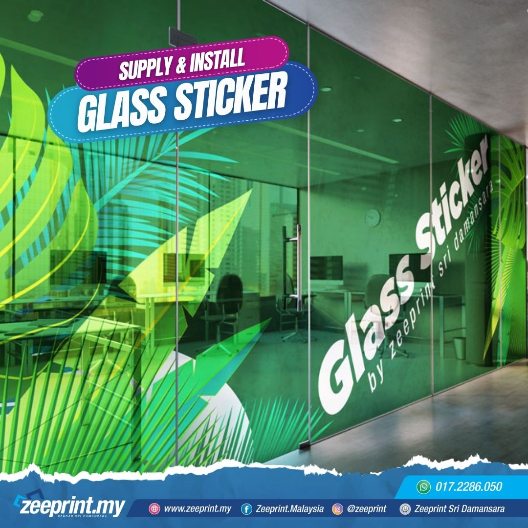 Glass Sticker-Zeeprint