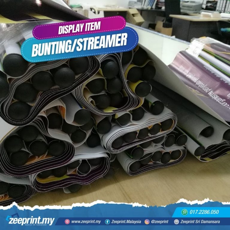 Bunting Streamer Zeeprint Kota Damansara