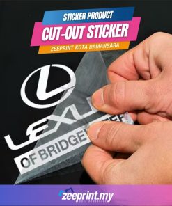 Cut-Out Sticker
