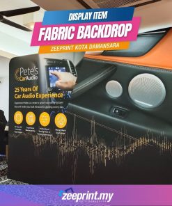 Straight Fabric Backdrop