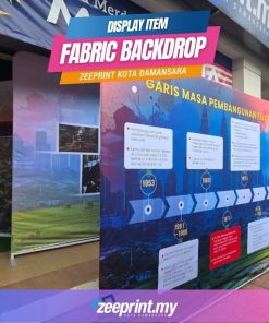 Alternative view of Straight Fabric Backdrop