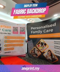 Alternative view of Curve Fabric Backdrop